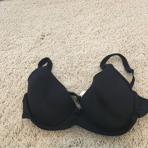 Black size 34B padded bra